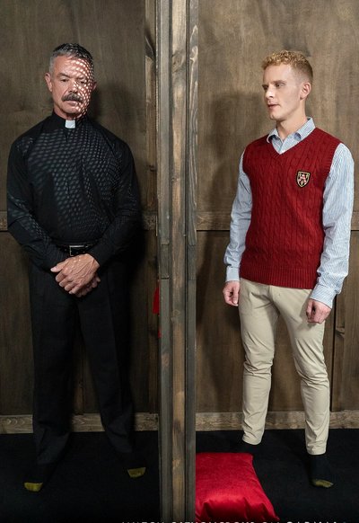 Altar Boy Dylan. Title: The Confessional