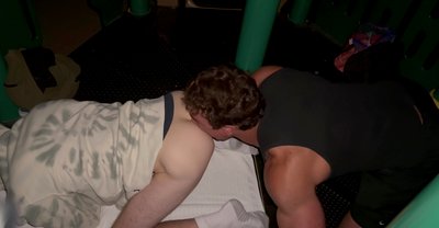 Gym Twink Sucks Me In The Parking Garage